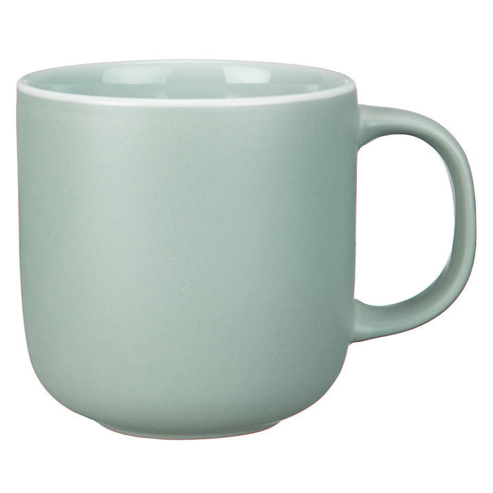 John Lewis Puritan Curved Mug, Mint