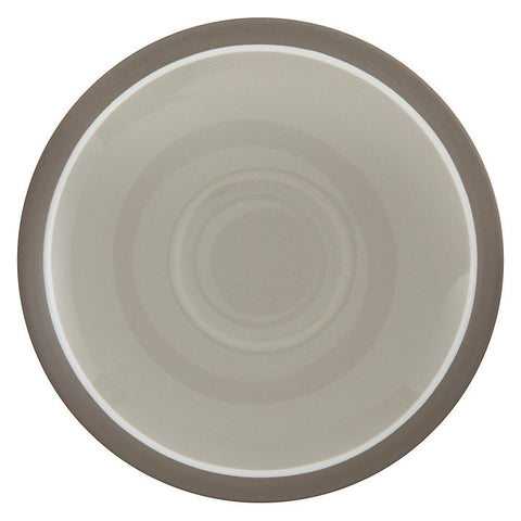 John Lewis Puritan Cup & Saucer, 0.24L, Mocha