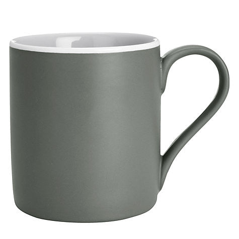 John Lewis Puritan Mug, Grey