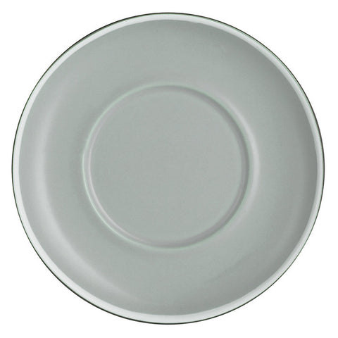 John Lewis Puritan Espresso Cup & Saucer, Grey