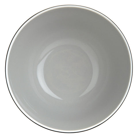 John Lewis Puritan Cereal Bowl, Grey, Dia.16cm