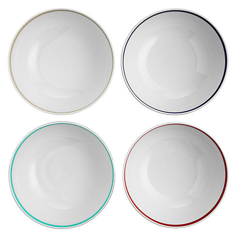 House by John Lewis Studio Bowls, Set of 4, Multi