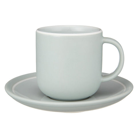 John Lewis Puritan Espresso Cup and Saucer, Mint