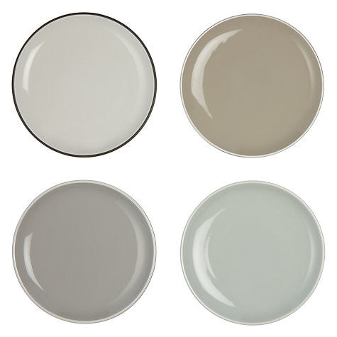 John Lewis Puritan Tapas Plates, Set of 4