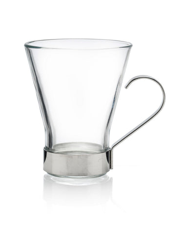 Glass Cappuccino Mug