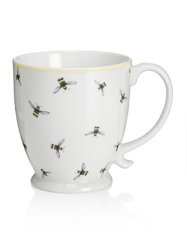 Botanical Bumblebee Print Mug