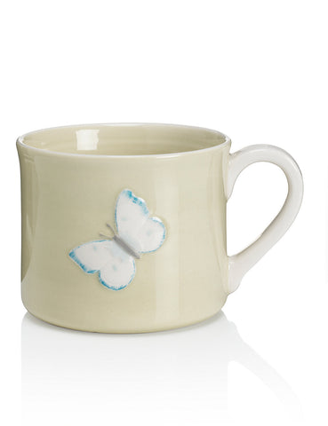 Embossed Butterfly Mug