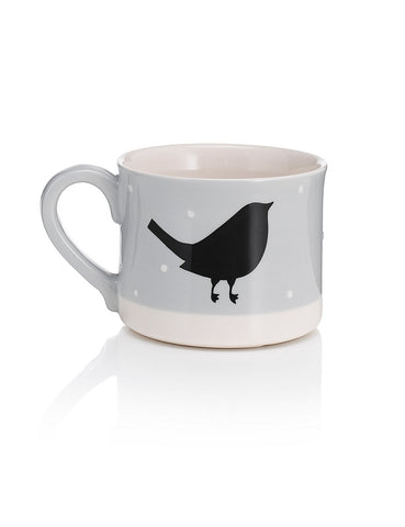 Silhouette Sparrow Mug