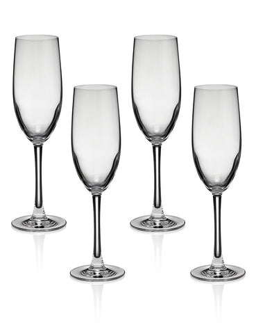 4 Nova Champagne Glasses