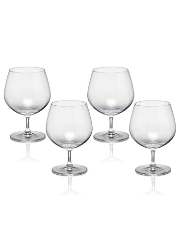 4 Sommelier Brandy Glasses