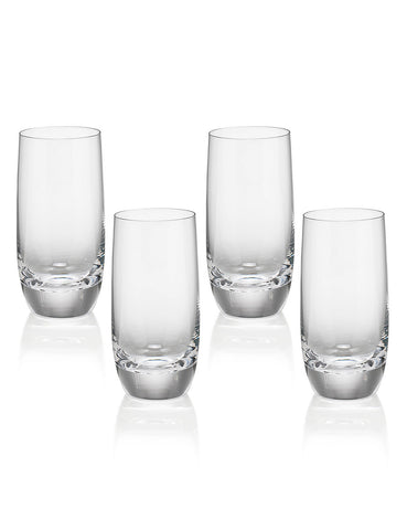 4 Sommelier Tall Mixer Glasses