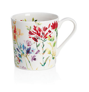 Spring Meadow Floral Mug