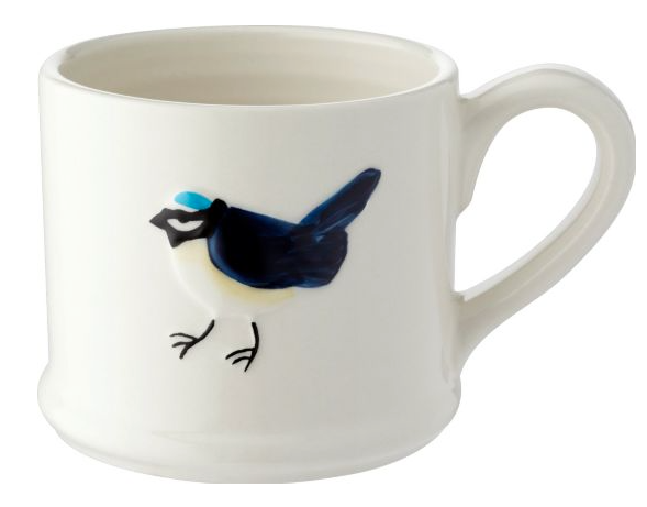Waitrose Embossed Blue Tit Mug – ITTC