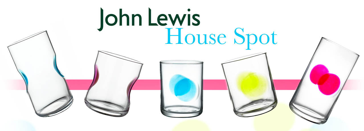 John Lewis House Spot Glass